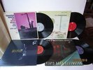 6-ALBUMS LOT-JAZZ-MILES DAVIS-MONK-BIRD-WORLD SAX-RAMSEY LEWIS-CANNONBALL-GREAT