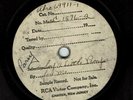 Victor 10.5” 78 RPM One Sided in-Plant Test Record (No Artist) “Say A Little Pra
