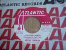 Aretha Franklin PROMO 45 record A NATURAL WOMAN, Atlantic 1967 sleeve EX