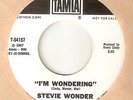 STEVIE WONDER Im Wondering TAMLA PROMO  MOTOWN NORTHERN SOUL 45