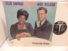 Ella Fitzgerald Ella Swings Brightly with Nelson  Verve Records ?V-4054 LP NM