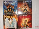MANOWAR - BATTLE HYMNS - GODS OF WAR - KINGS OF METAL - WARRIORS OF THE WORLD