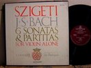VANGUARD BG 627/9 JS BACH 6 VIOLIN Sonatas/Partitas SZIGETI 3LP VG++ TO NM, NM