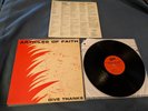 Articles of Faith ?Give Thanks Orig Vinyl LP reflex government issue poison idea