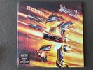 JUDAS PRIEST Firepower 2-LP Orange Black Marbled Vinyl NEU mint