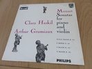 CLARA HASKIL+ARTHUR GRUMIAUX MOZART SON.PIANO+VIOLIN JAPAN HIFI PHILIPS SFL-5524