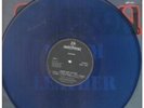SAXON Denim And Leather LP VINYL UK Emi 1981 9 Track Limited Edition Blue Vinyl