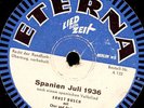 ERNST BUSCH & CHOR/ORCH. Spanien Juli 1936 / Die Thälmannkolonne  78rpm   S8685