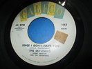 THE SKYLINERS Since I Don't Have You 1959 DOOWOP BALLAD 45 ON Calico SOLID VG+