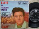 Elvis Presley  Elvis In Tender Mood - 1959 Round Centre with Red Writing Rear PS