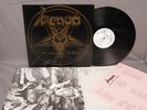 Venom welcome to hell LP 1ST UK PRESS W/Poster & Lyrics metal Neat 1002 bathory