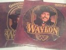 Waylon Jennings 2 LP GREATEST HITS  PIcture Disc & Textured original BOTH RARE