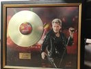 disque d’or johnny Hallyday « Johnny allume le feu «  1999