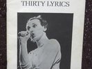 HOWARD DEVOTO MAGAZINE BUZZCOCKS 30 LYRICS 70s80 PUNK ART GOTH-NEW WAVE RARE-WOW