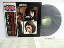 BEATLES let it be LP Vinyl JAPAN TOSHIBA EMI TOJP-7084 OBI 1992 30th ANNIVERSARY