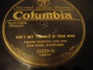 Frank Blevins & Tar Heel Rattlers DON'T GET TROUBLE IN MIND / NINE POUND HAMMER