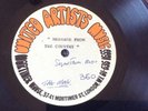 UNRELEASED ACETATE- THE MOVE / JEFF LYNNE 1971 UNITED ARTISTS ACETATE / PSYCH