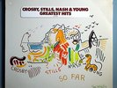 CROSBY STILLS NASH & YOUNG SO FAR RARE SEALED'74 ATLANTIC LP w/JONI MITCHELL CVR