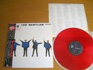 BEATLES – HELP ?Original mono record with Red wax    Japan
