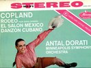 DORATI/MINNEAPOLIS - Copland: Rodeo/El Salon Mexico - Mercury SR LP