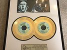 Queen 24kt Gold Plated Records Double We Will Rock You / We Are The Champions