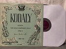 JANOS STARKER KODALY SONATA FOR UNACCOMPANIED CELLO OPUS 8 PERIOD SPLP 510 RARE