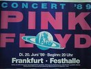 PINK FLOYD  1989  FRANKFURT - orig. Concert Poster - Konzert Plakat  A1  NEU