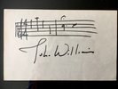 JOHN WILLIAMS HAND TRANSCRIPTION OF 