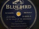 The Carter Family bluebird 8868  oldtime country 78 rpm