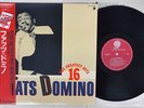 FATS DOMINO GREATEST HITS 16 OVERSEAS UXP-765-V Japan OBI VINYL LP