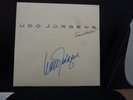 WEISSE PROMO LP UDO JÜRGENS TRAUMTÄNZER VINYL 1983 ARIOLA HANDSIGNIERT AUTOGRAMM