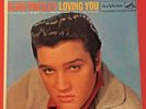 ELVIS PRESLEY Loving You 1957 EP RCA Victor EPA 2-1515 w Cardboard Sleeve 1S/1S