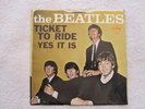The Beatles-Ticket To Ride/Yes It Is-Vinyl 45 w/Picture Sleeve