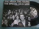 THE SPECIAL AKA RICO MUCH TOO YOUNG EP TWO TONE CHS TT 7 TERRY HALL PAPER LABEL