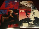 BILLY IDOL VERY BEST REVITALIZE + YELL + WHIPLASH SMILE RARE CHRYSALIS 4 LP SET