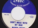 No/Soul 45 Margo White 