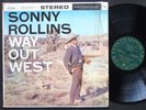 SONNY ROLLINS Way Out West LP CONTEMPORARY S7530 US 1958 DG ST Ray Brown NM