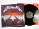 METALLICA - Master of Puppets LP orig. french press 1986