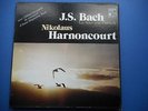 Harmonia Mundi J S Bach Suites for Cello  Harnoncourt  3lps Ex+