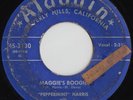 PEPPERMINT HARRIS Maggie's Boogie/Right Back On It R&B BLUES 45 *hear*