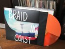 BRAID no coast VINYL half orange ltd to 200 - RARE