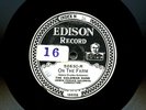 EDISON DD  52630  THE GOLDMAN BAND 1929 ON THE FARM / CHINESE WEDDING PROCESSION