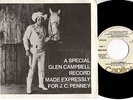 GLEN CAMPBELL - UltraRare JC Penneys Promotional EP w/SLEEVE