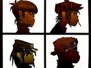 Gorillaz Demon Days Colored Vinyl 2 LP clear & peach trans new Limited Edition