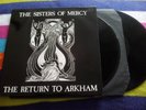The Sisters of Mercy Double Vinyl LP Return to Arkham. Vision Thing era Live EX