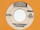 Killer rare Modern Soul ALEX BROWN 