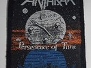Anthrax , Persistence of Time , Vintage Patch 1990, rar, rare