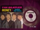 RARE 45 Tours Beatles Deccagone - Pro 1104 A / B  Money + Sure To Fall