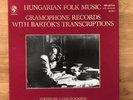Hungarian Folk Music with Bartok's Transcriptions 3LP Box Bela Bartok