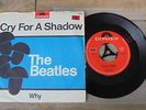 The Beatles - Cry For A Shadow 1964 GERMAN 45 POLYDOR EX